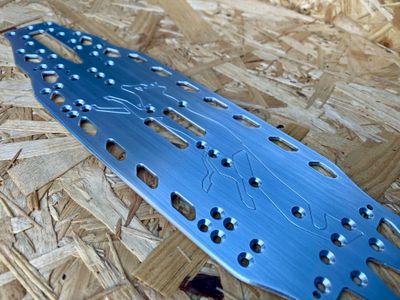 Artful Dodgers Racing Tamiya TRF 421 Skid Aluminum Chassis Lower Deck 13404156
