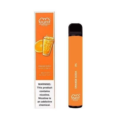 Puff Plus Orange Soda