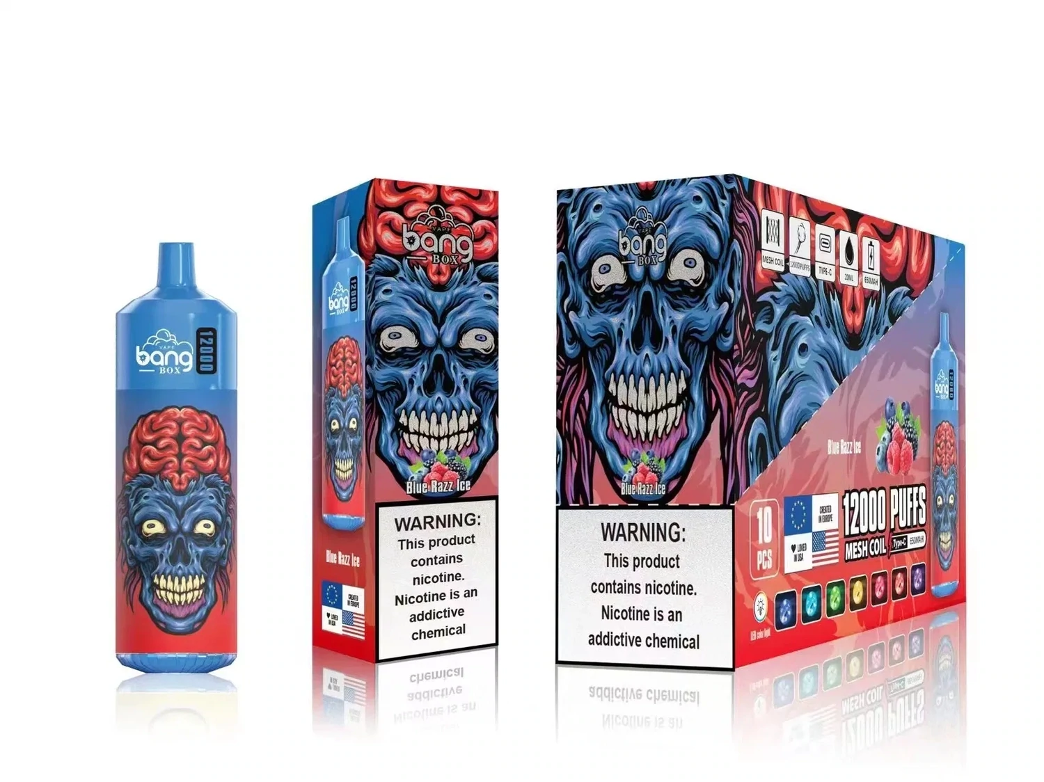 Blue Razz Ice | Bang Digital 12000