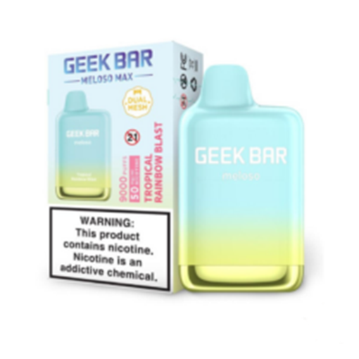 Geek Bar Meloso Max Tropical Rainbow Blast