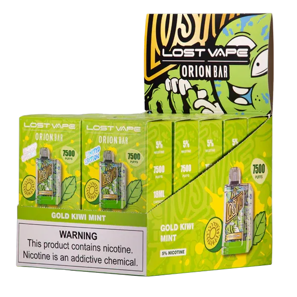 Gold Kiwi Mint Orion Bar