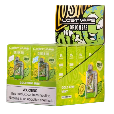 Gold Kiwi Mint Orion Bar