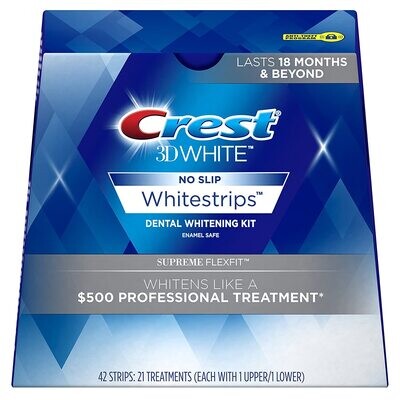 クレスト3Dホワイト プロフェッショナルエフェクツ42回分（40枚）セット Crest 3d White