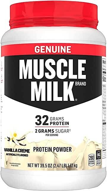 GENUINE マッスルミルク・筋肉ミルク プロテインパウダー 大容量875G MUSCLE MILK PROTEIN POWDER 30.9 OZ (1.93 LBS / 875 G)