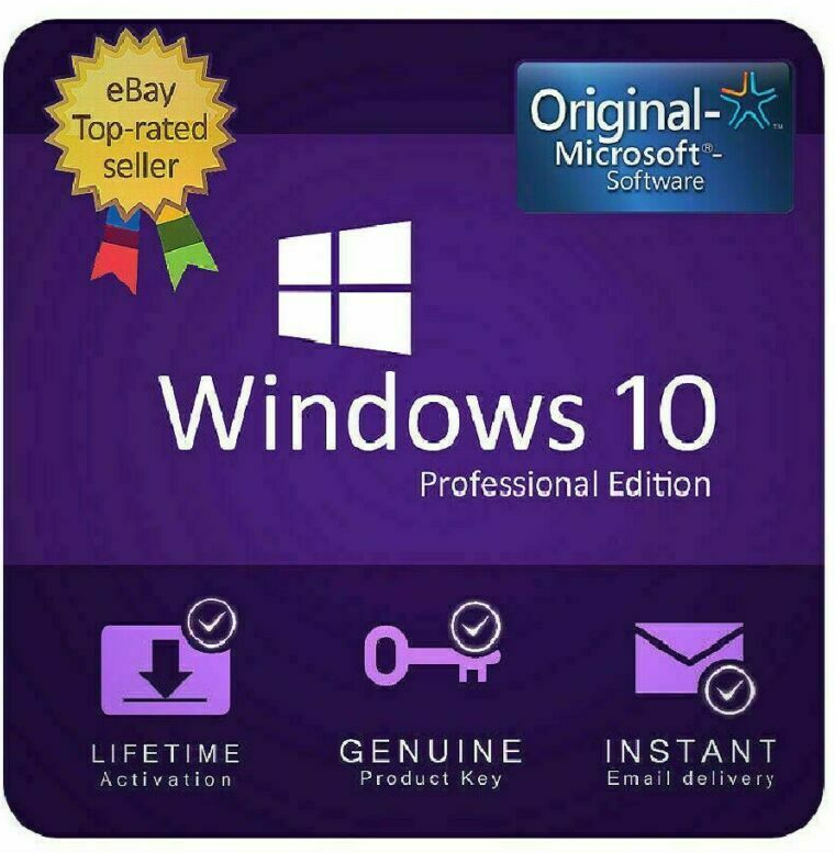 Windows 10 Pro Key 32 64 Bit Key