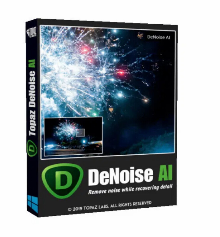 PACK Topaz DeNoise AI 3 + Sharpen AI 3 + Gigapixel AI 5.5