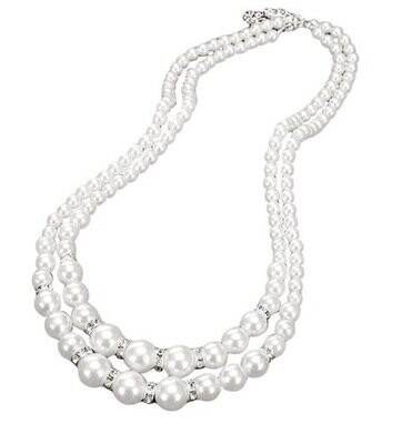 White Pearls Kette