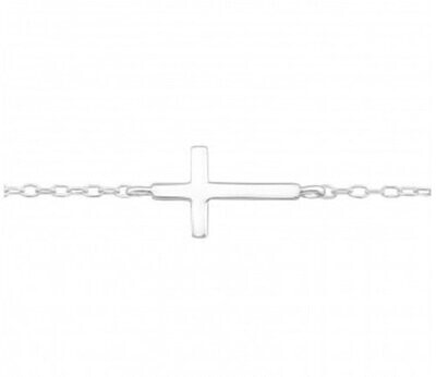Silber Armband Cross