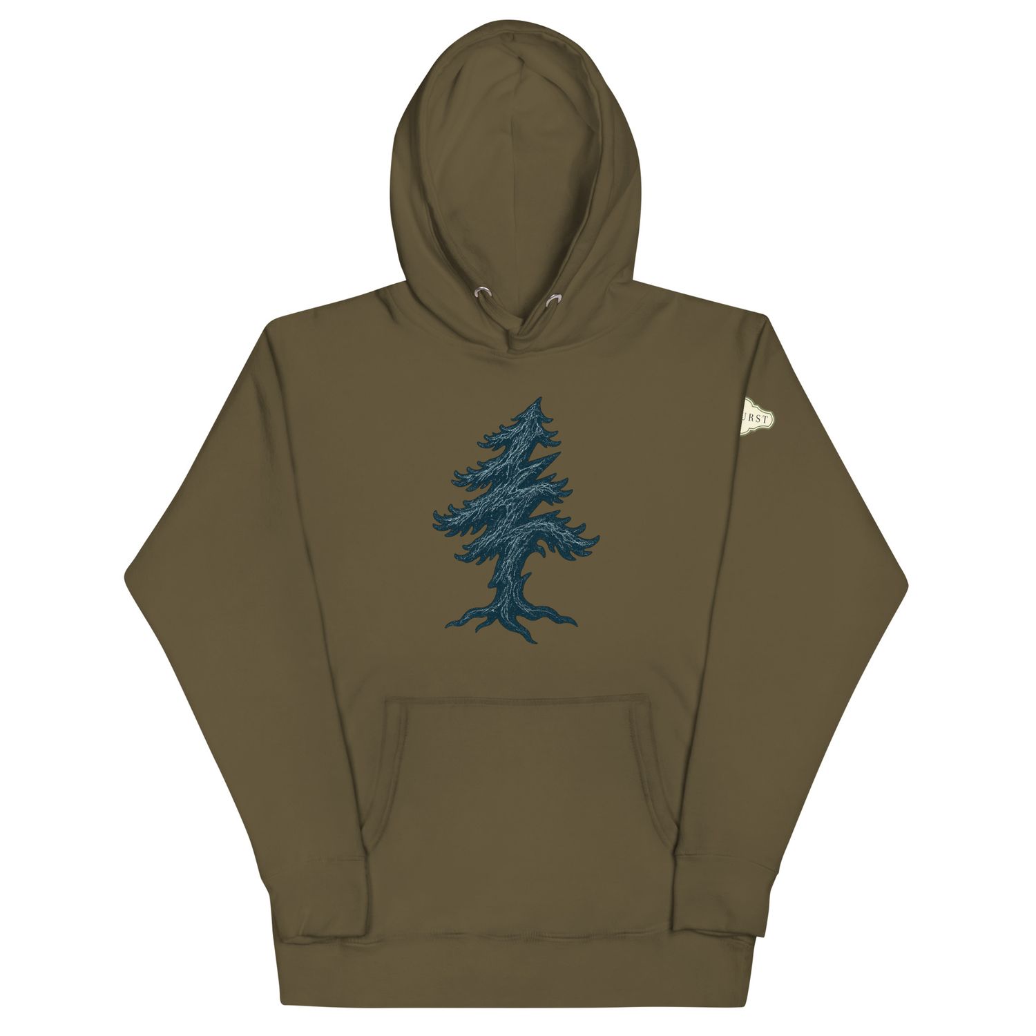Grateful Tree Hoodie (Sleeve Logo)