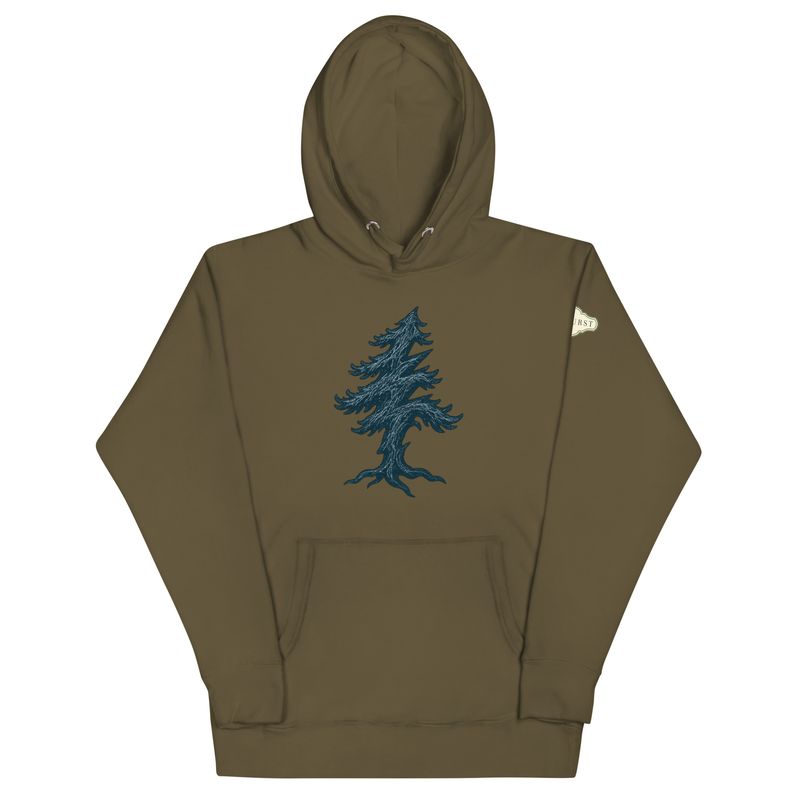 Grateful Tree Hoodie (Sleeve Logo)