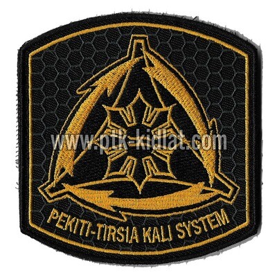 PTK Logo Patch - Classic Gold & Black