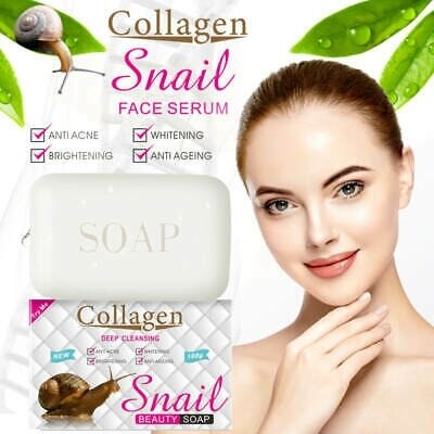 Snail Beauty Soap Collagen Deep Cleaning