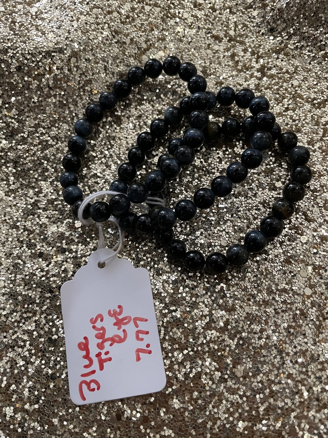 Blue Tiger&#39;s Eye Bracelet 