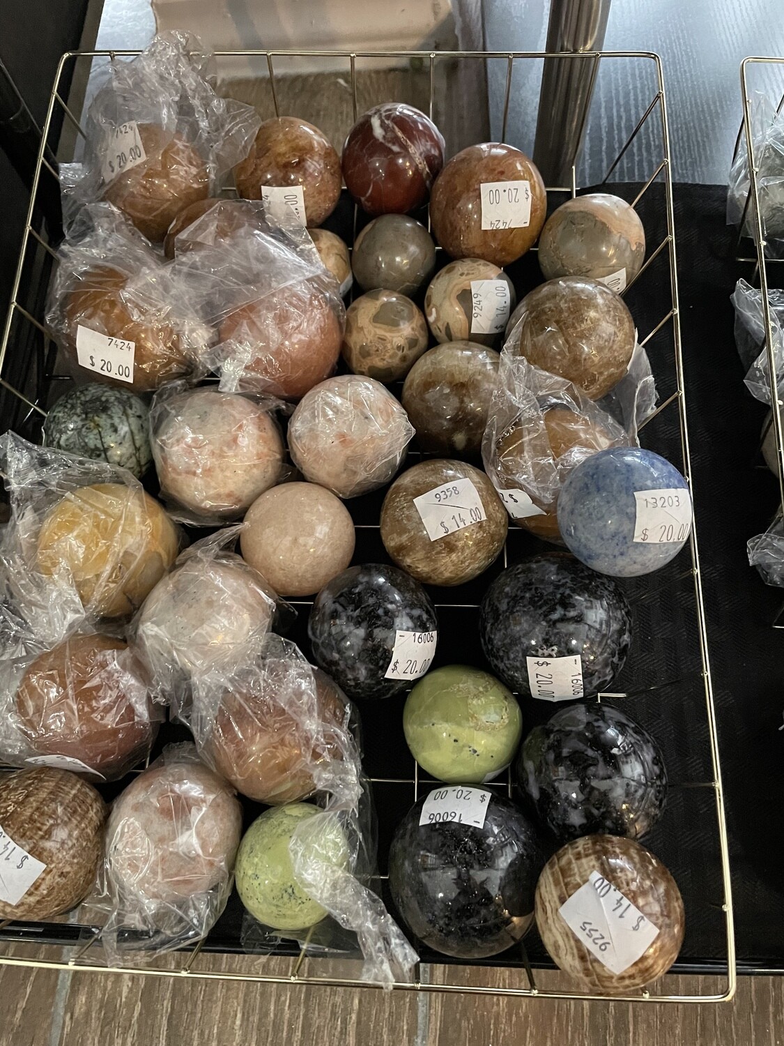 Honey Calcite Sphere