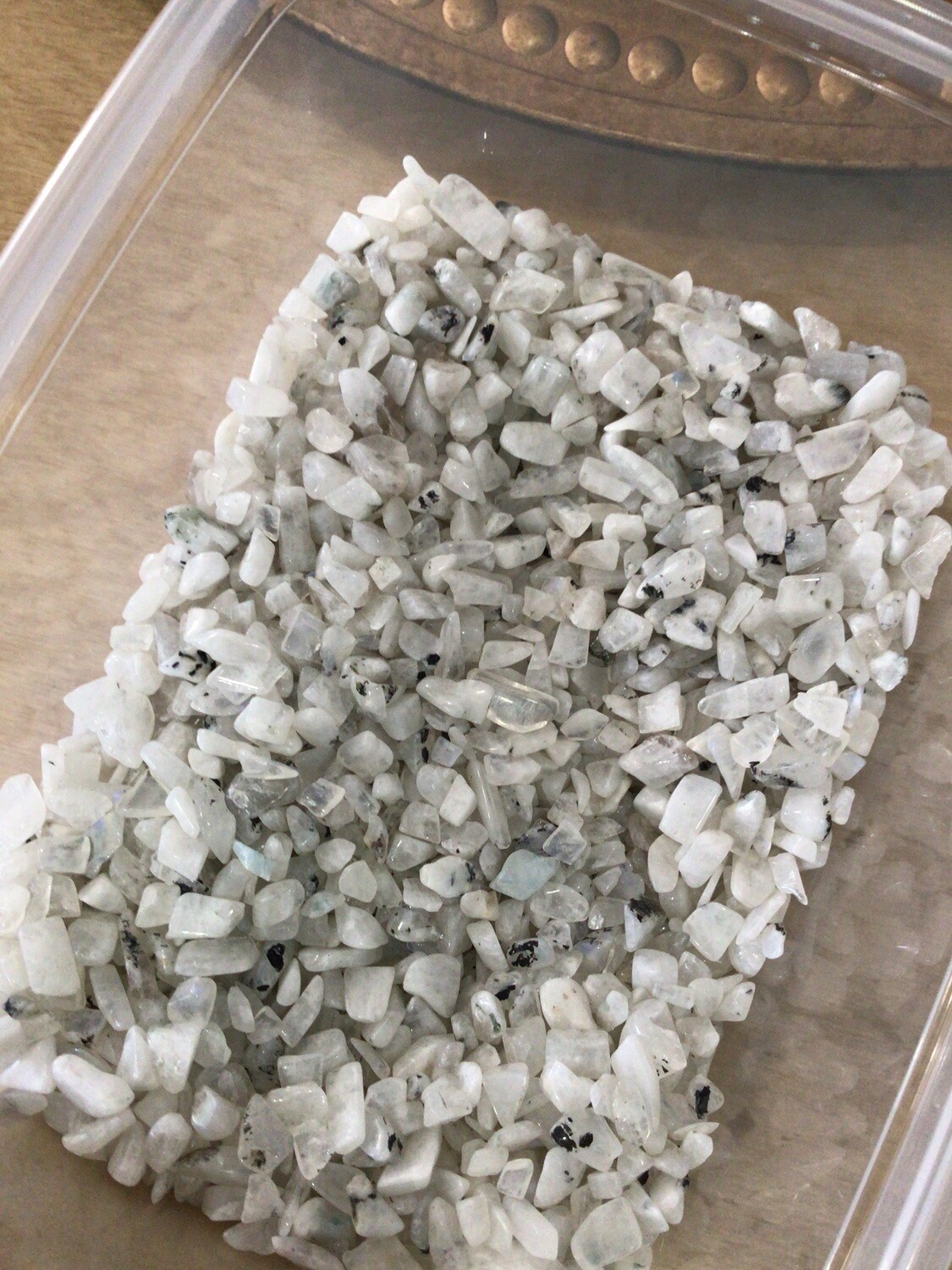 Rainbow Moonstone Chips