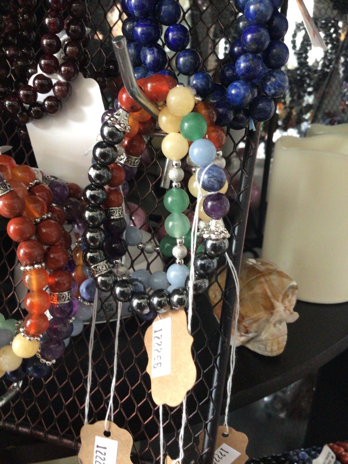Chakra Hematite Bracelet