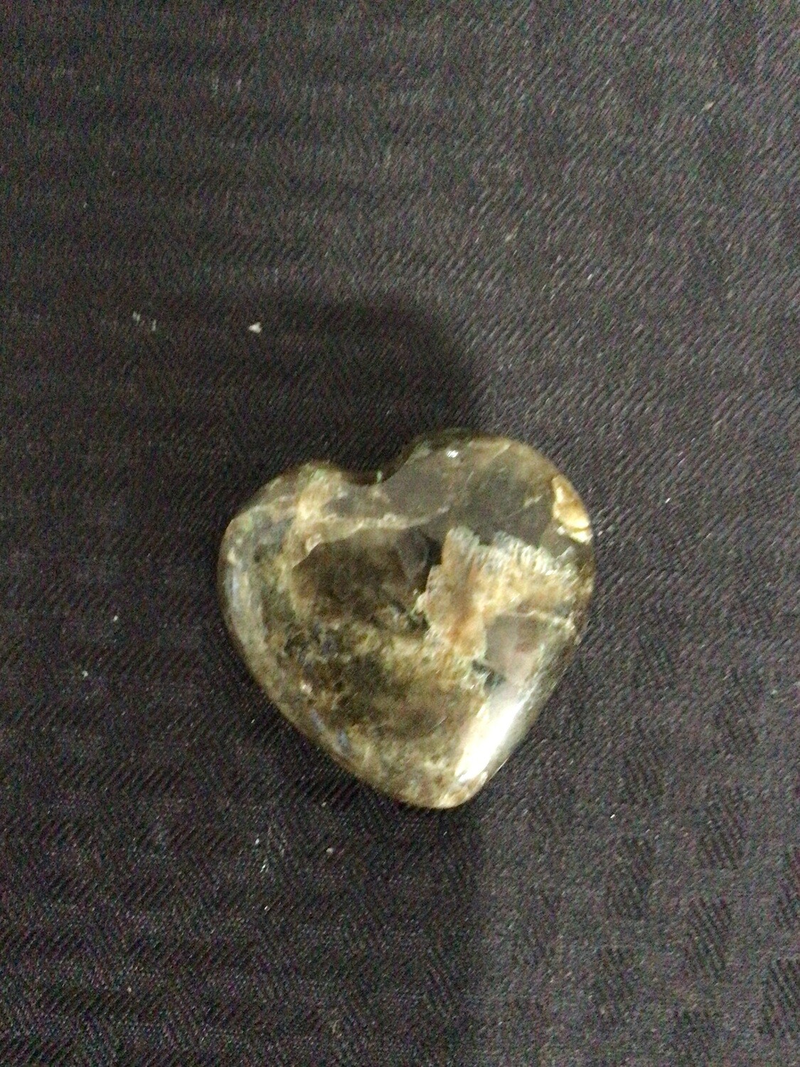 Black Zebra Heart 
