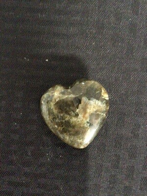 Black Zebra Heart 