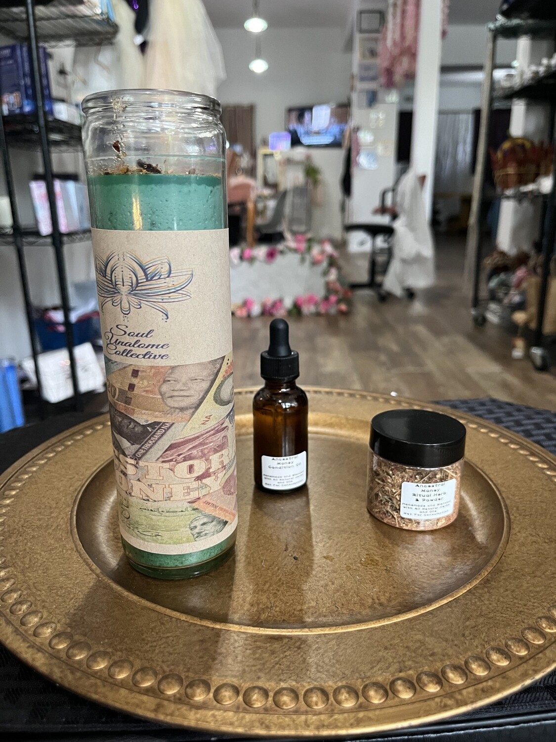 Ancestral Money Fixed Candle