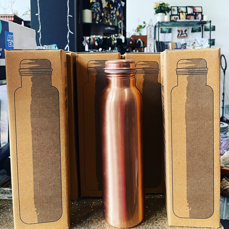 Copper Water Bottle (Plain)