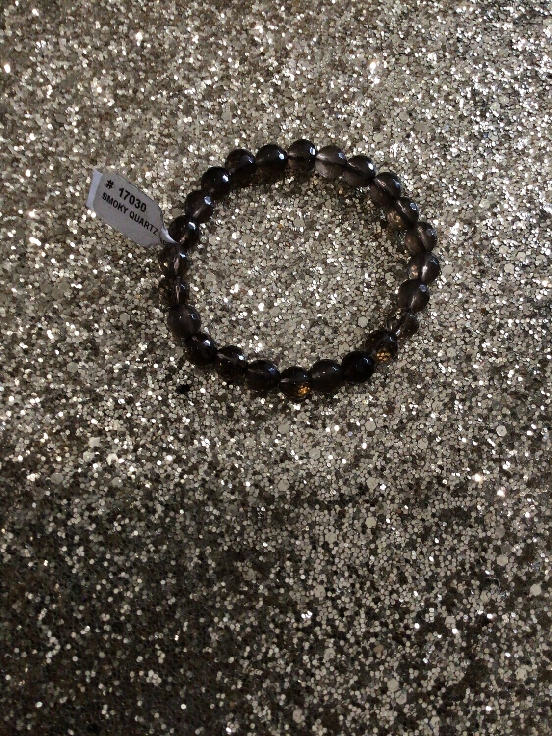 Smoky Quartz Bracelet (Faceted)