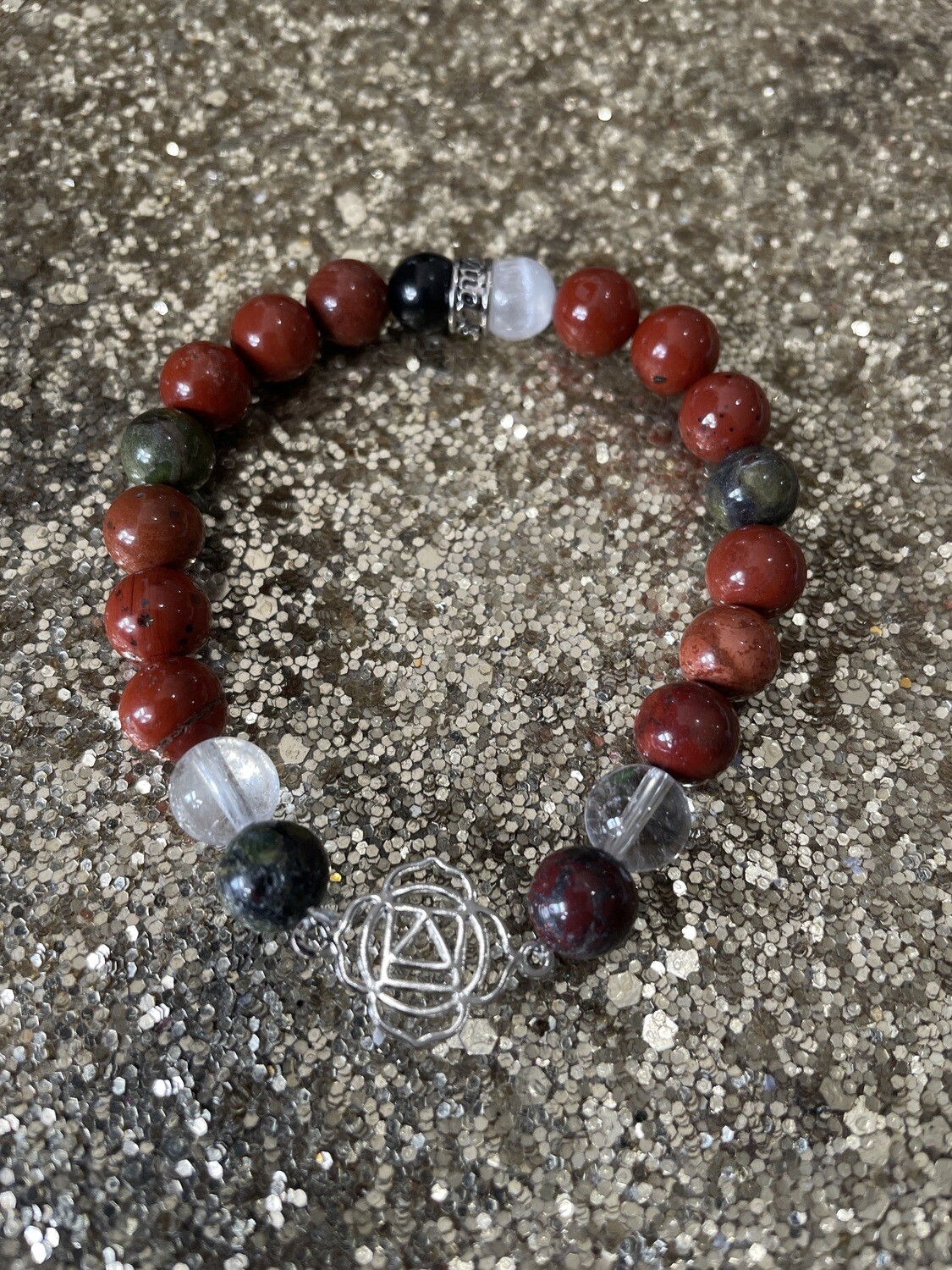 Root Chakra Charm Bracelet 