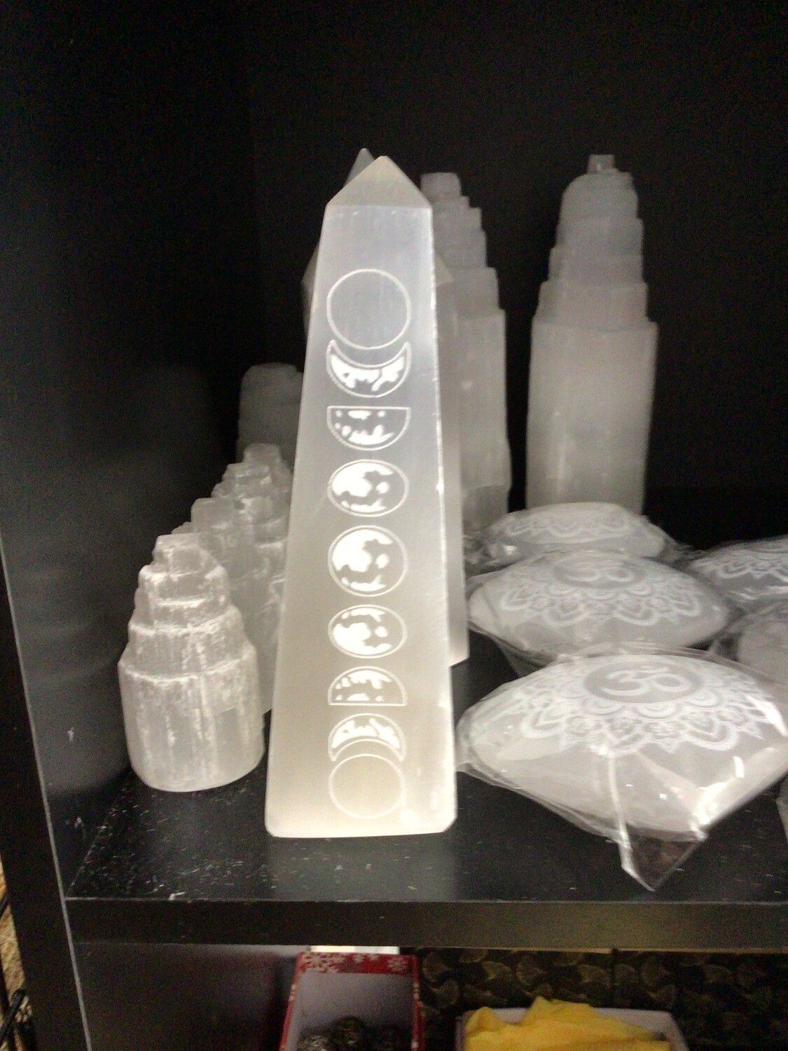 Selenite Moon Phase Generator