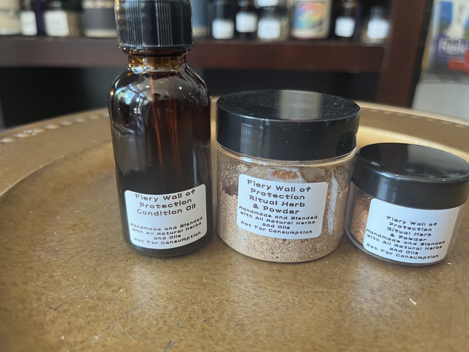 Fiery Wall of Protection Ritual Herb &amp; Powder