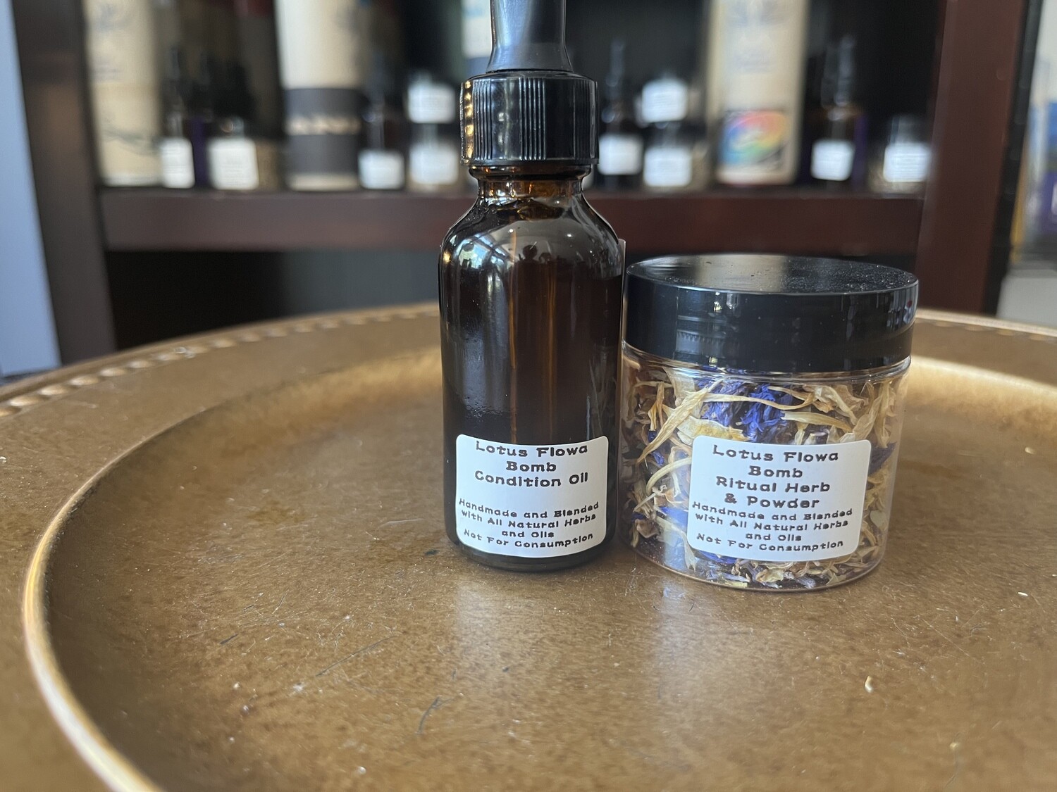 Lotus Flowa Bomb Ritual Herb & Powder