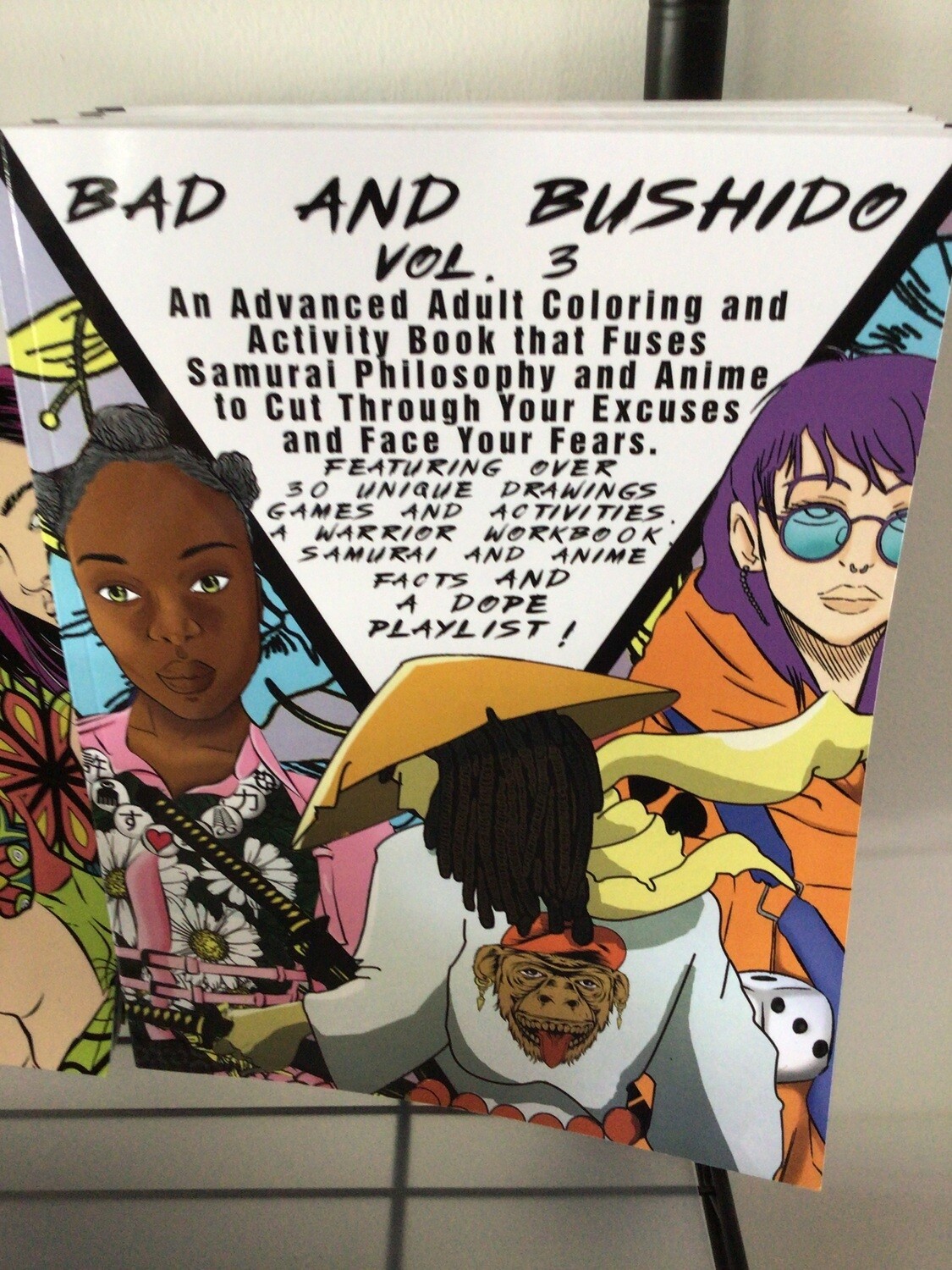 Bad And Bushido Vol 3 Coloring Book