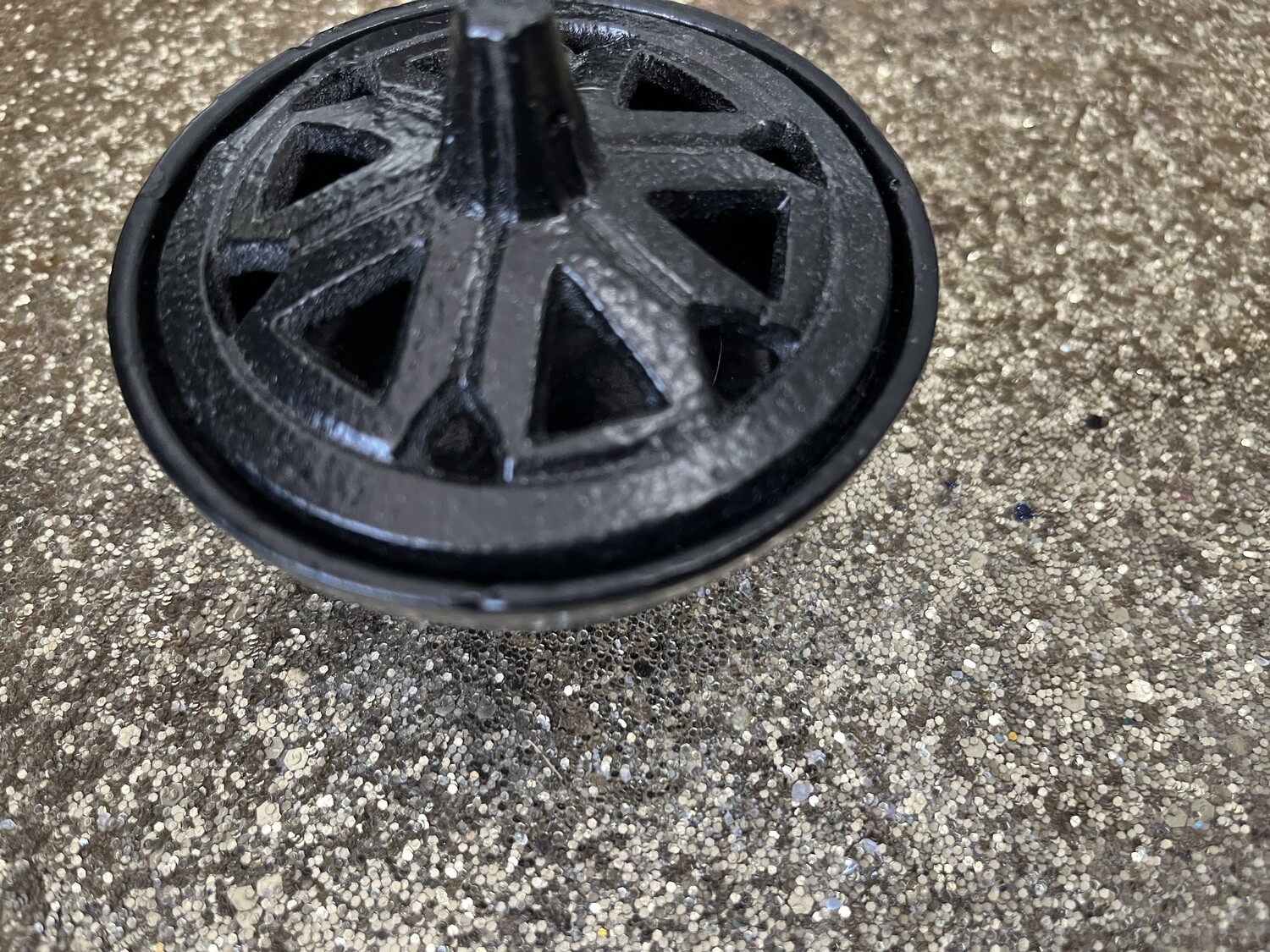 Cast Iron Incense Burner with Lid