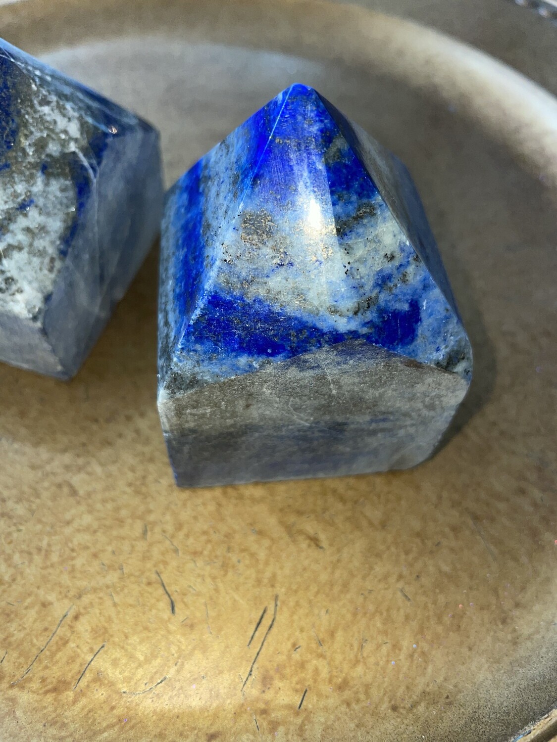 Lapis Lazuli Point w/Polished Top