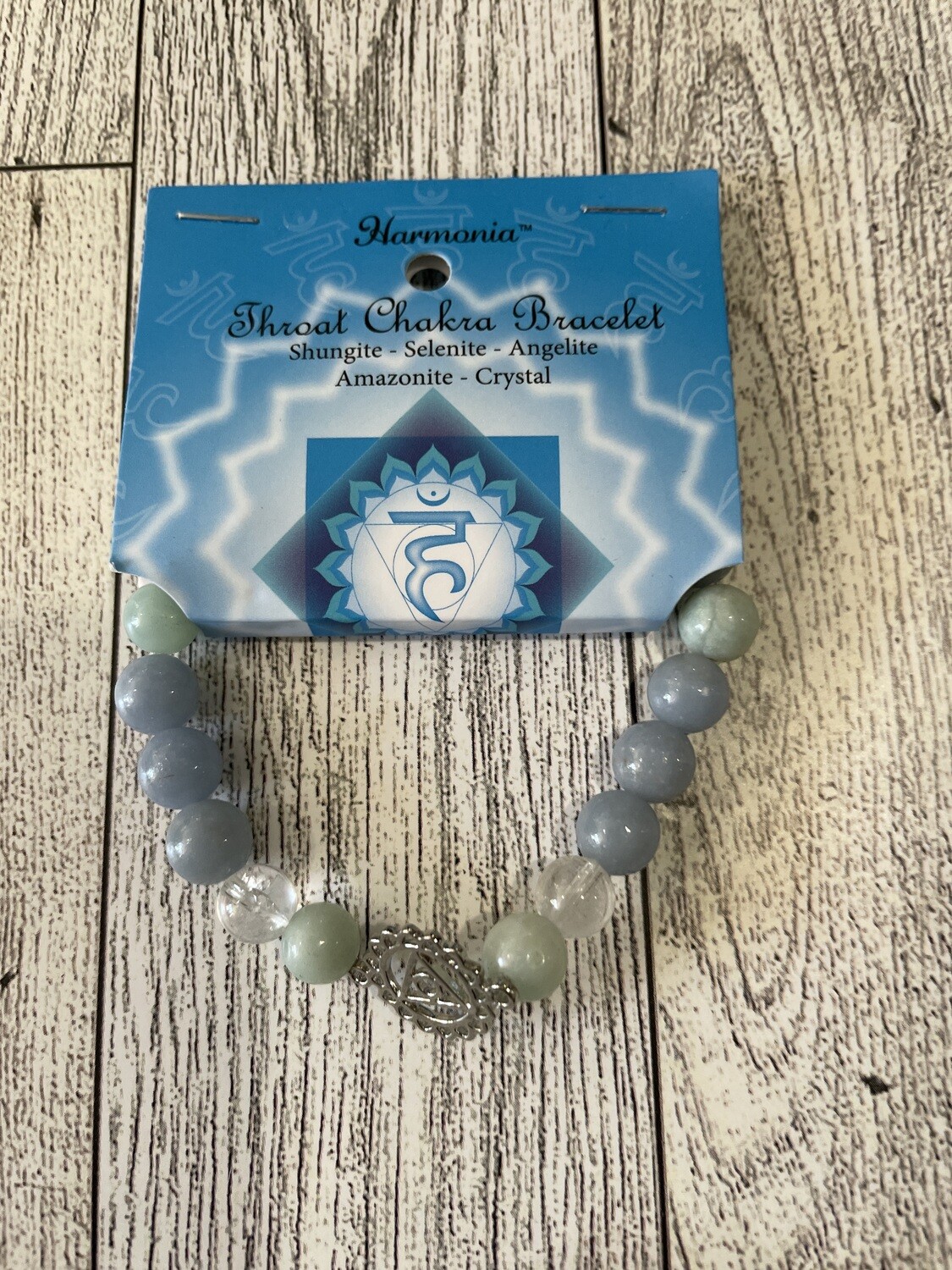 Throat Chakra Charm Bracelet 