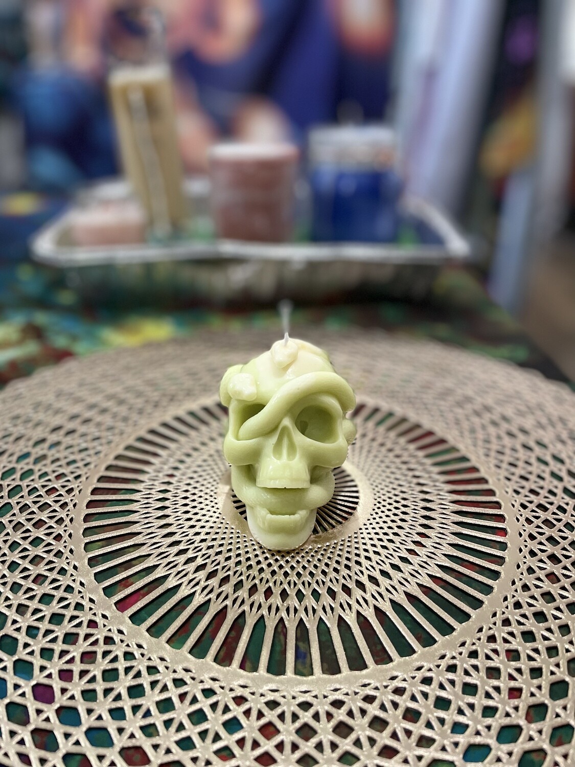 Skull w/Snake