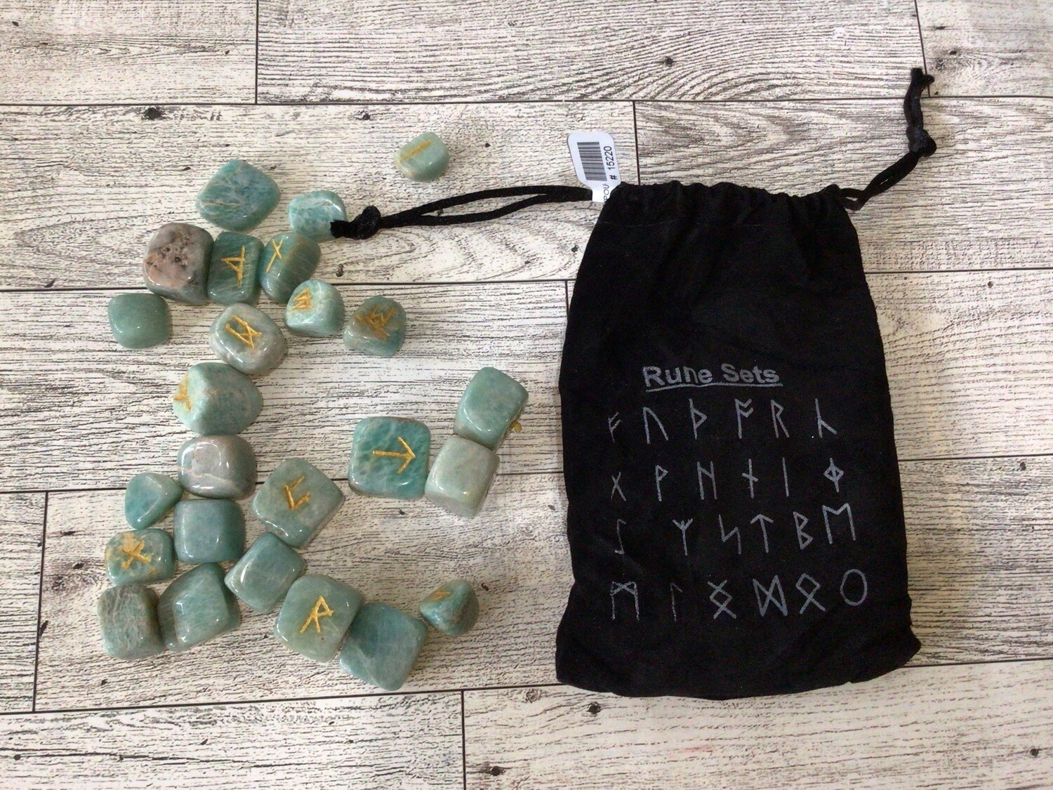 Amazonite Rune Set
