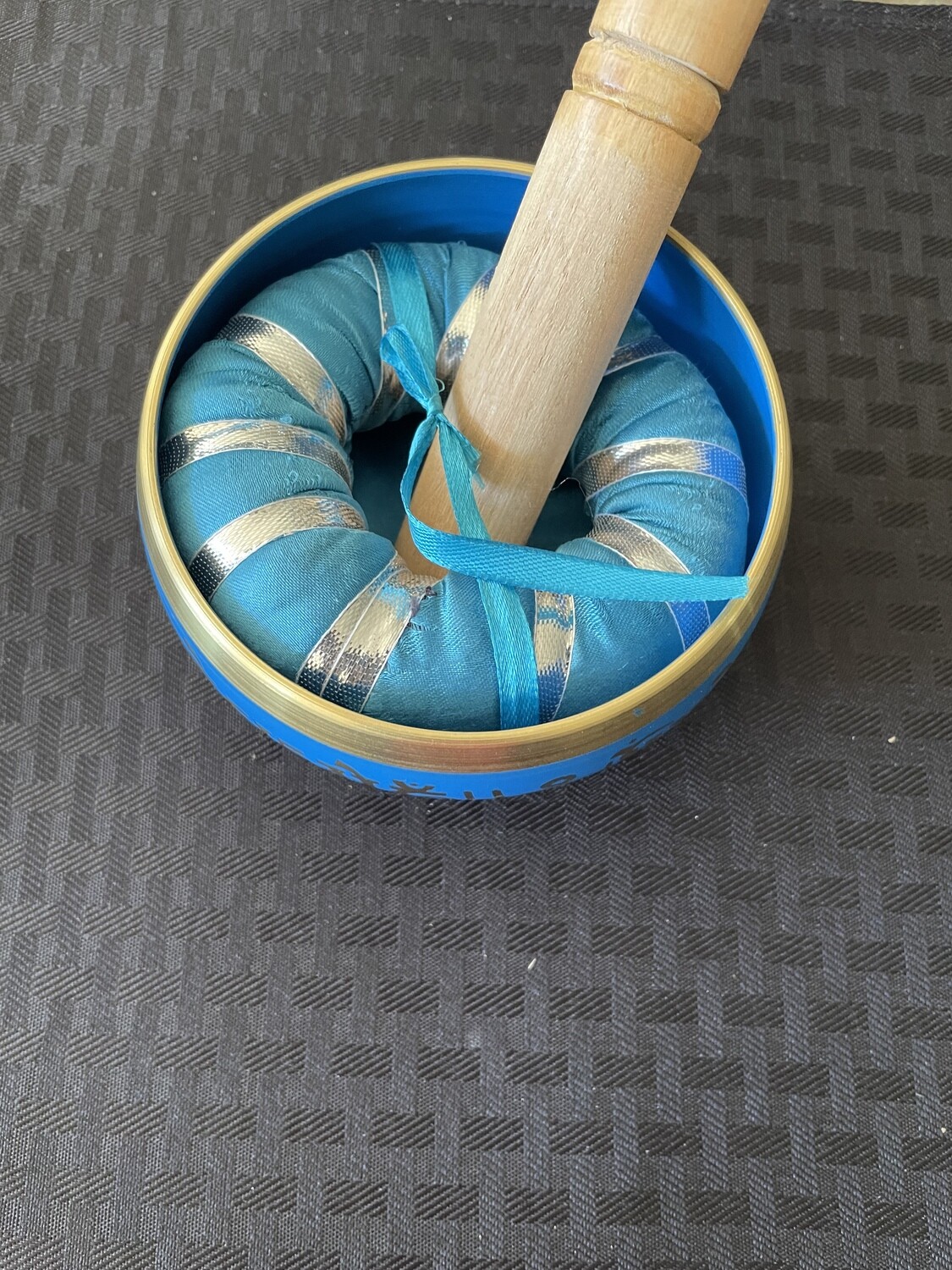 Blue Tibetan Singing Bowl