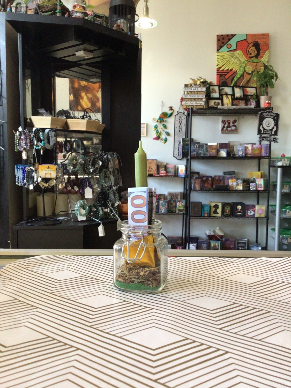 Money Prosperity Jar -LG