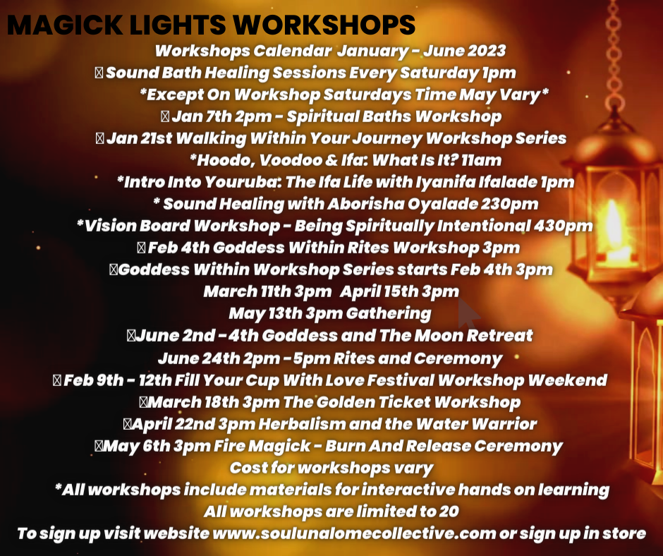 Goddess Within 5 Part Workshops