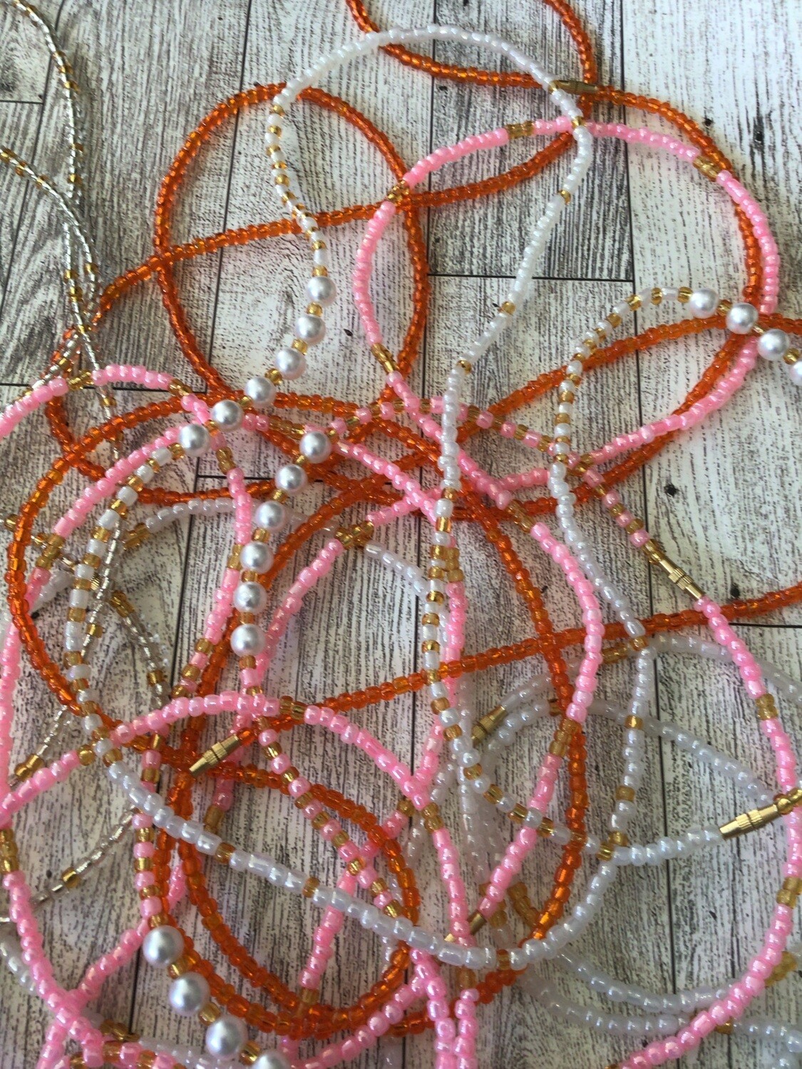Waist Beads  w/screw clasp
