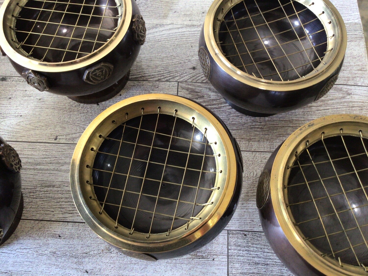 Brass Charcoal Burner