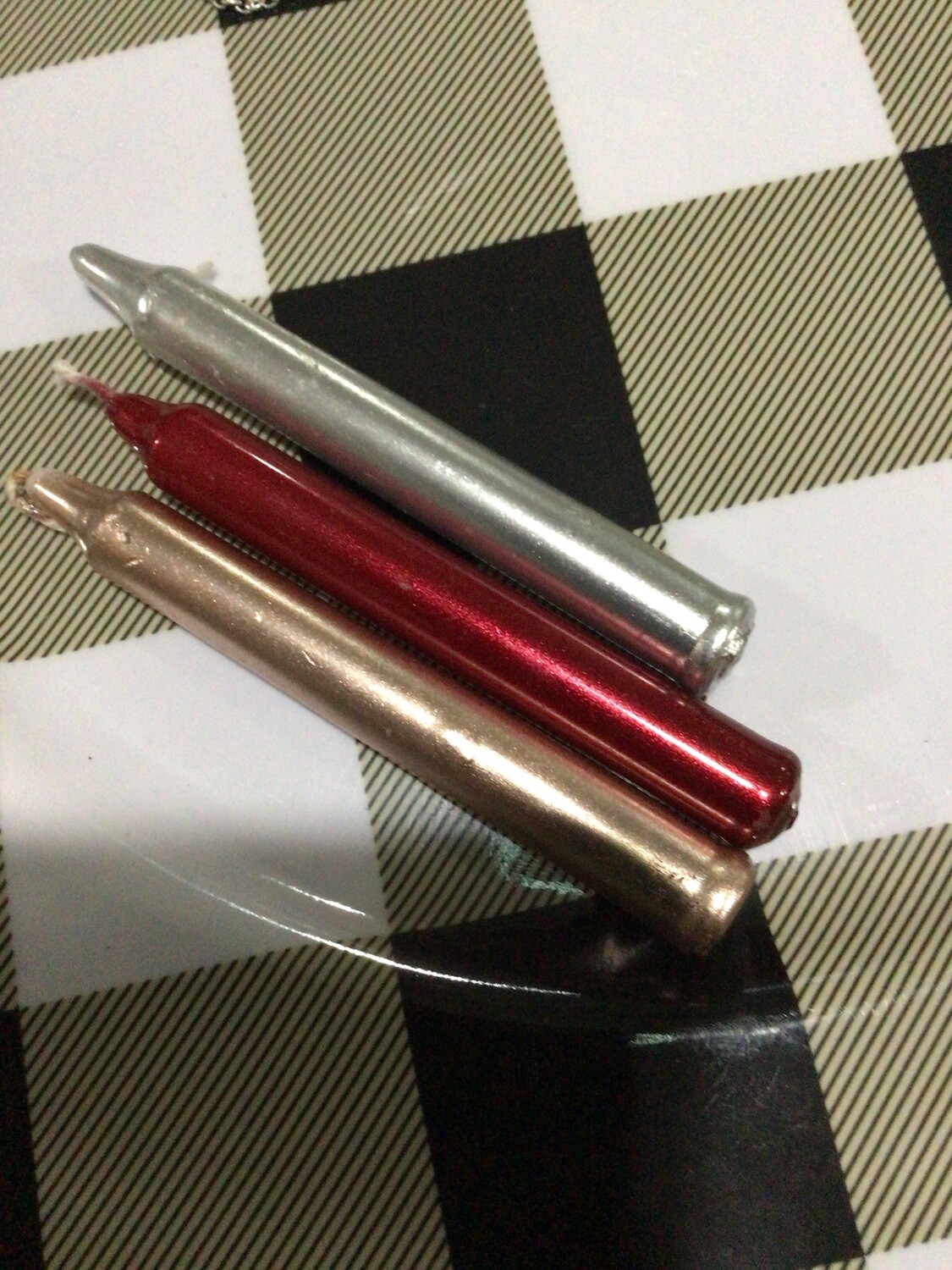 Chime Candles - Metallic
