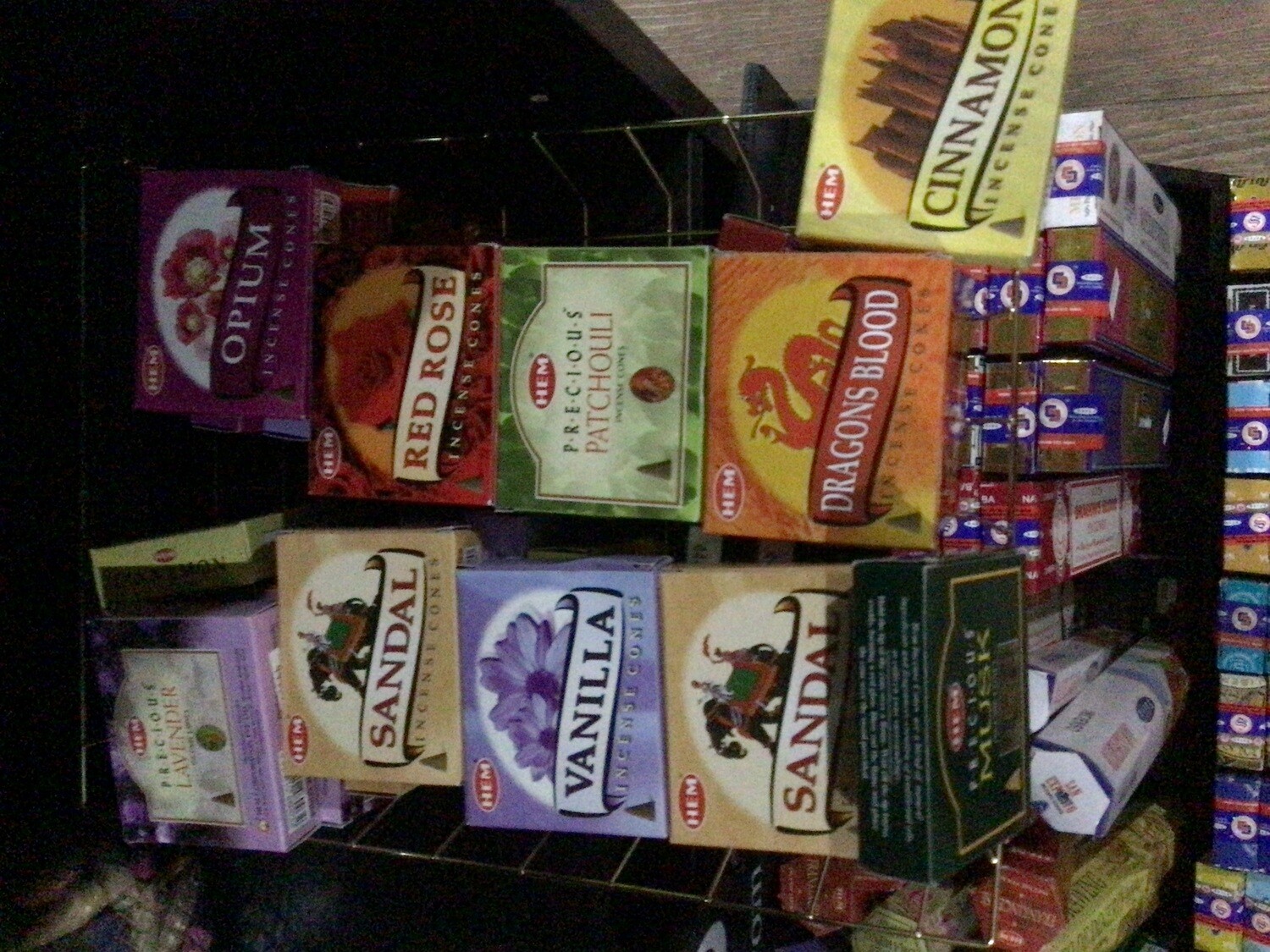 Hem Incense Cones Boxes