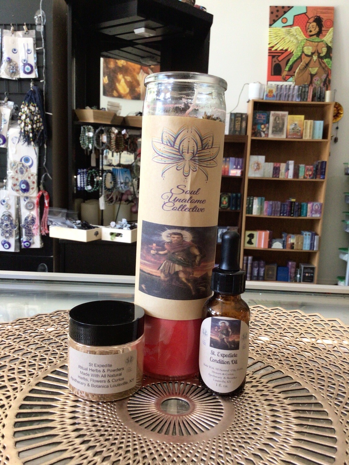 St. Expedite Fixed Candle 