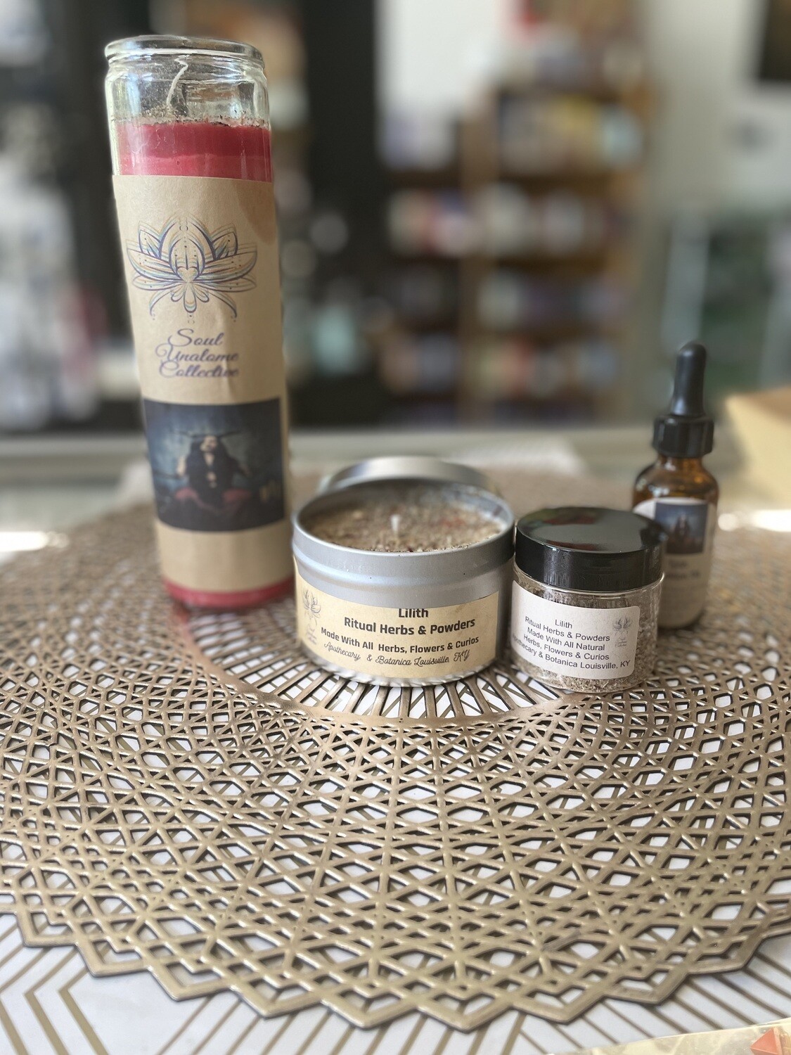 Lilth Candle Fixed Candle Tin