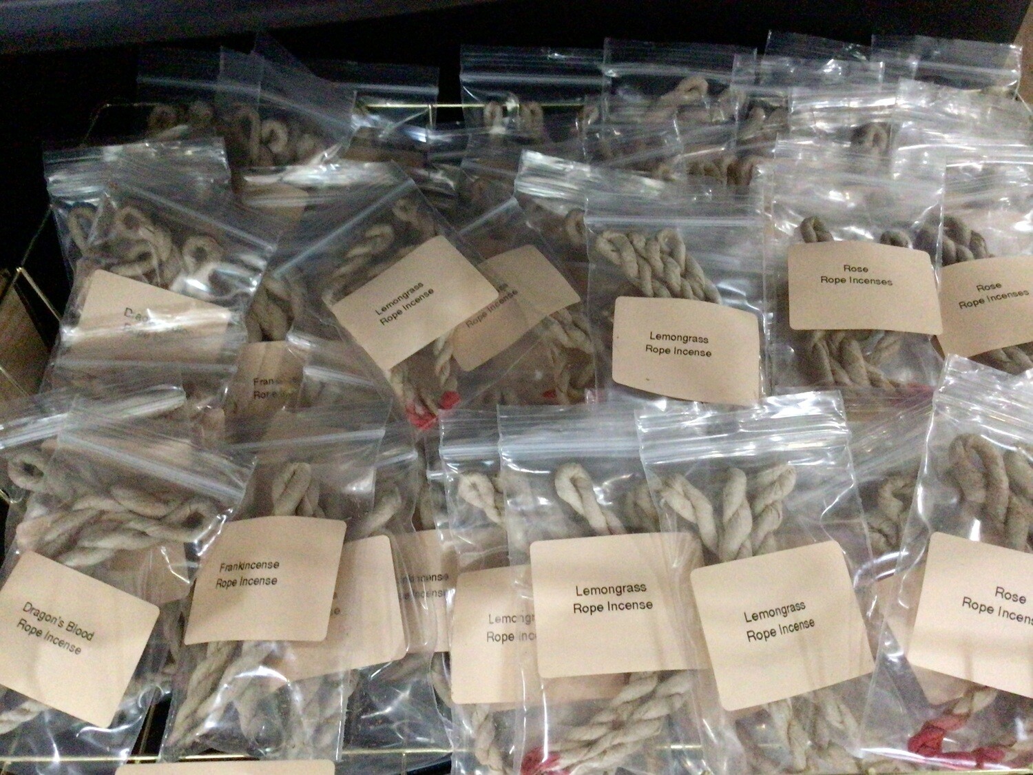 Tibetan Rope Incense Rose