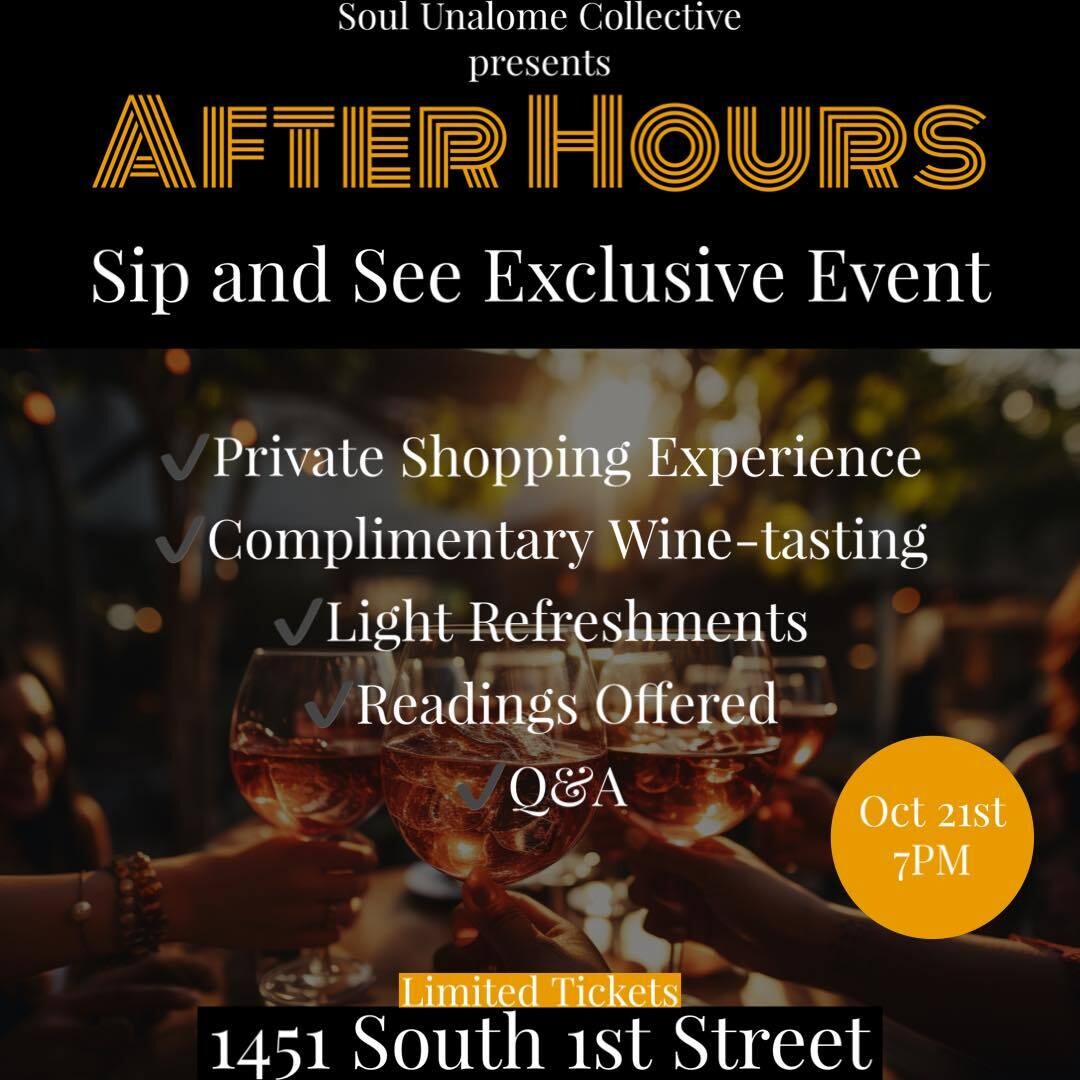 AfterHours Sip & See Experience AfterHours Sip & See Experience
