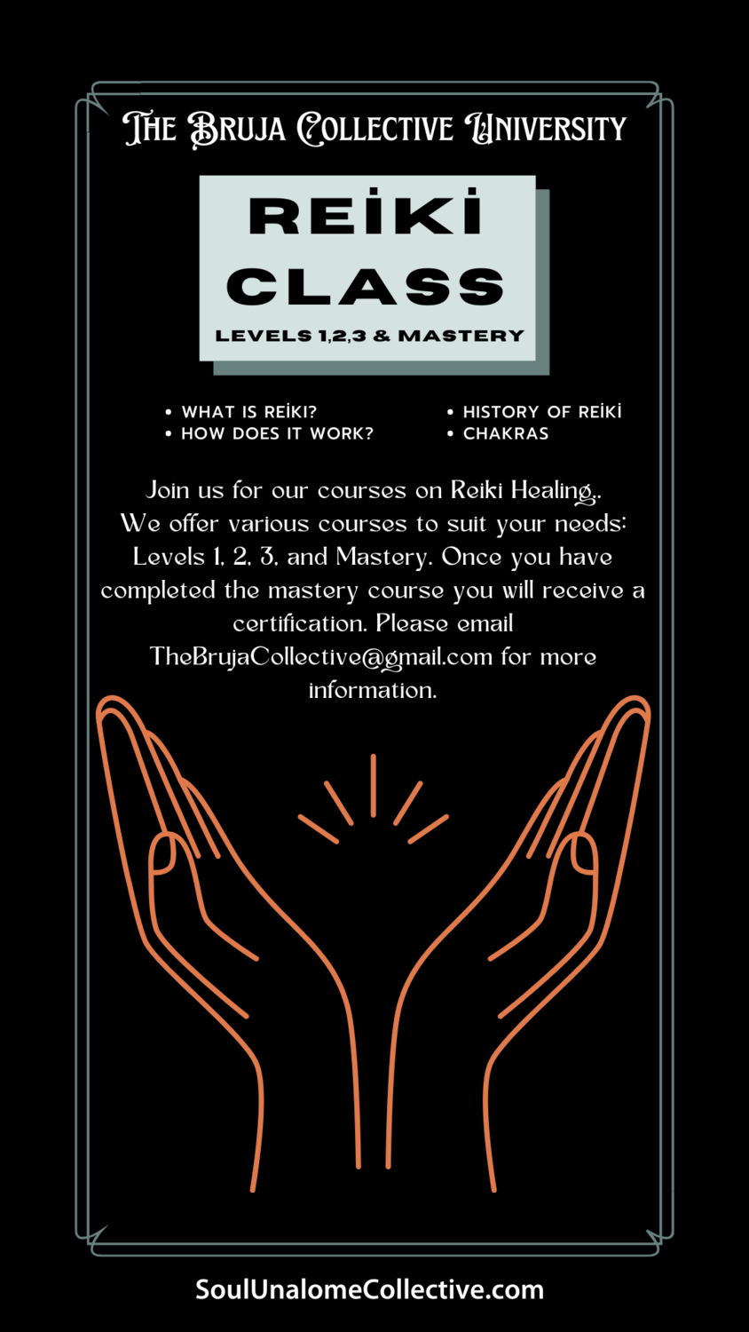 Reiki Level 3 - 4 Week Course  