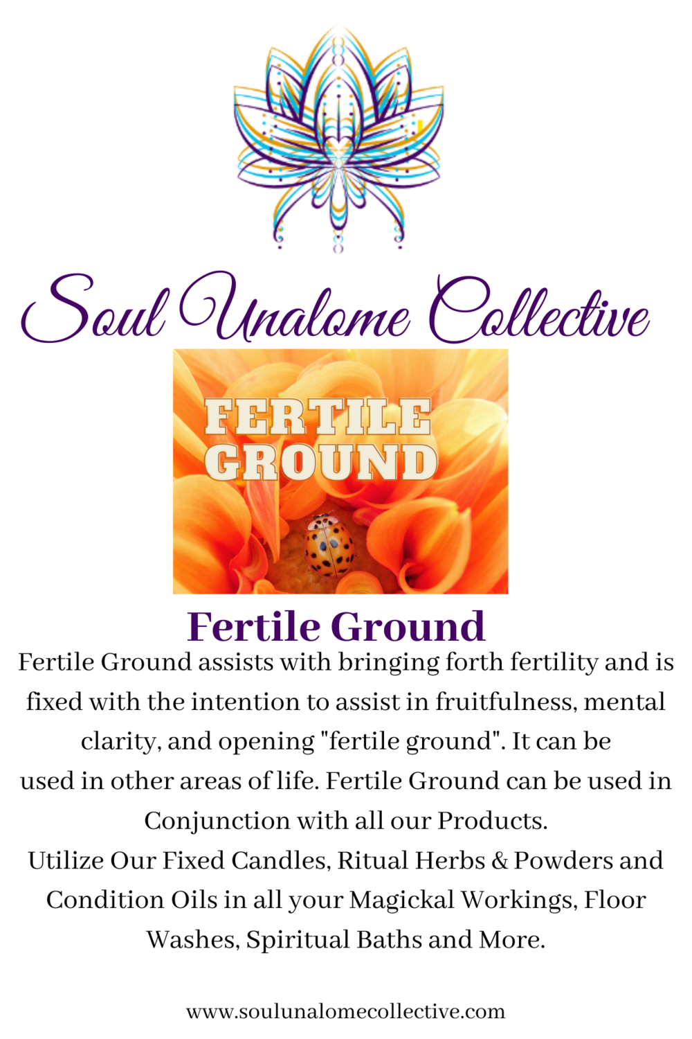Fertile Ground Ritual Herb &amp; Powder