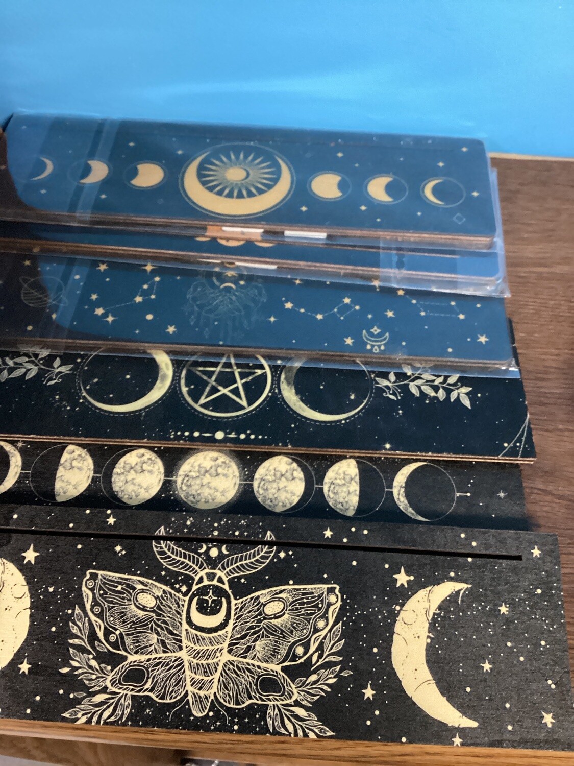 Tarot Card Wood Holder Rectangle