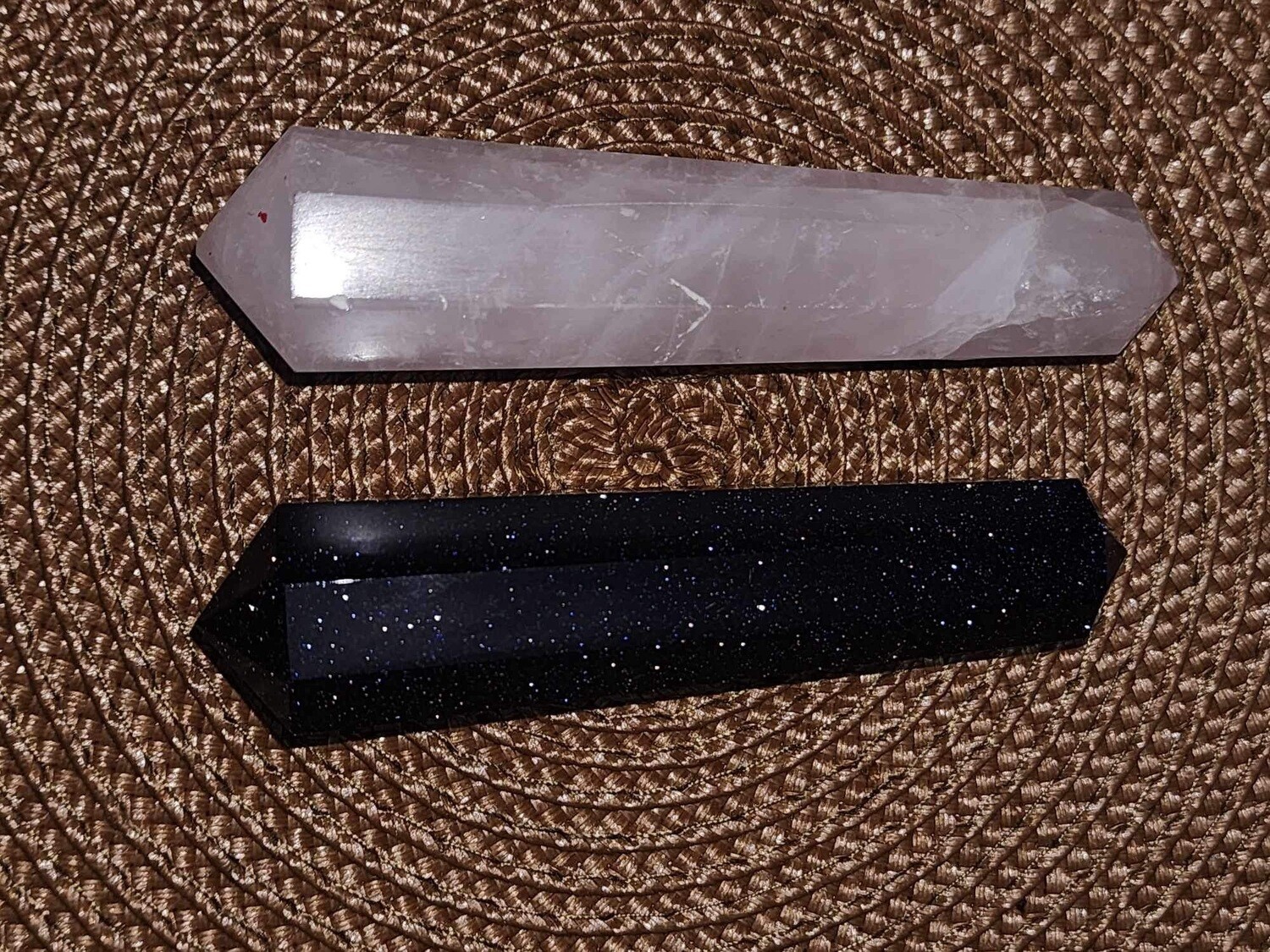 Rose Quartz Double Terminated Polished Points